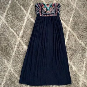 Maurices Strapless Maxi dress